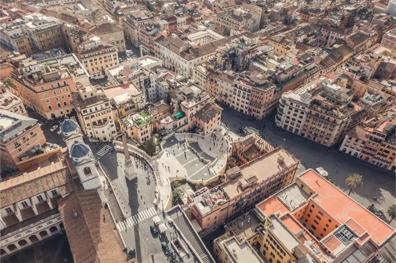Spanish Steps and Campo Marzio Rome