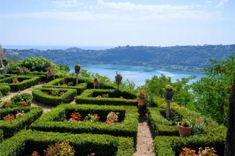 Alban Hills And Lake Nemi Roman Castles