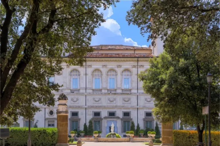 Borghese Gallery In Villa Borghese Rome