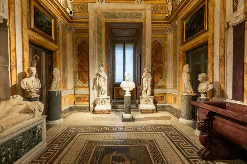 Borghese Gallery Interior Rome