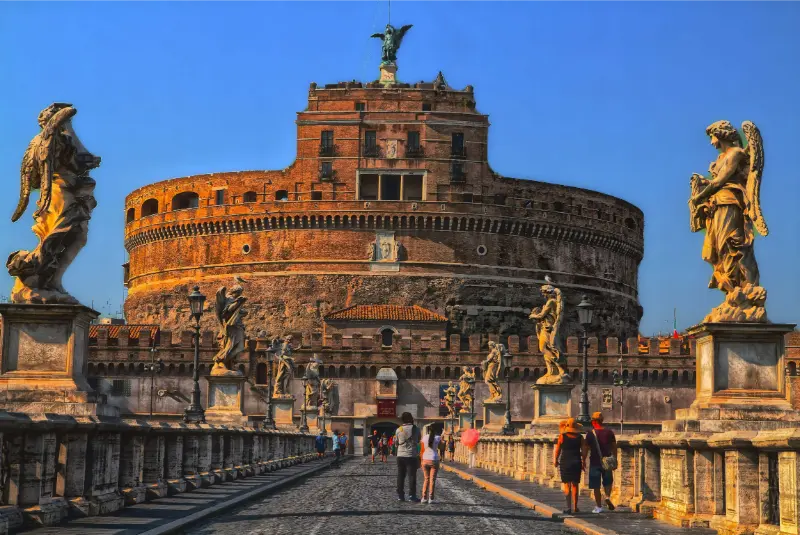 Colosseum Amphitheatre Located Rome Italy 4