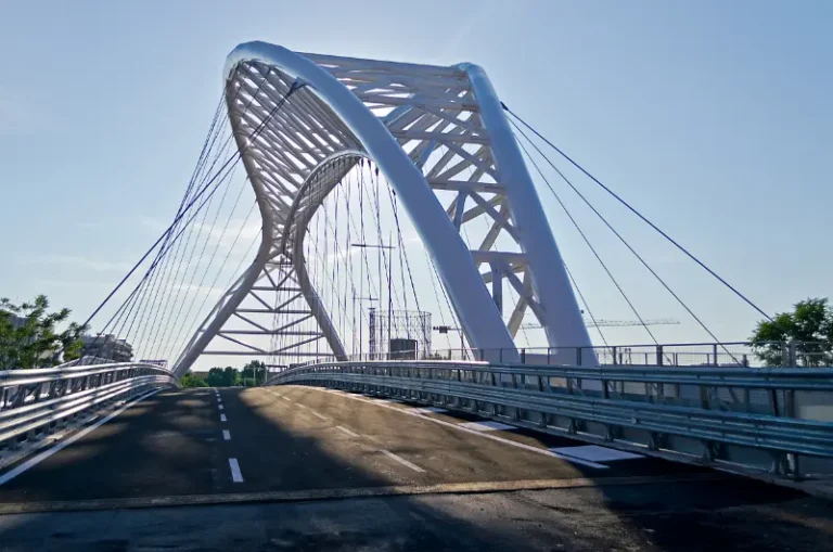 Garbatella Bridge Modern Architecture Rome Italy