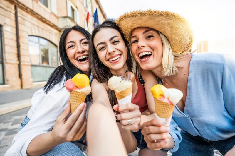 Gelato in Rome