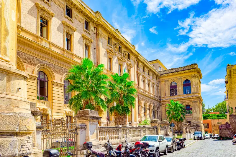 Historic street in Rome