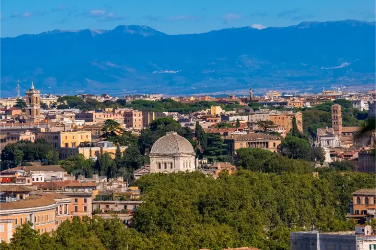 Rome From Janiculum Viewpoint