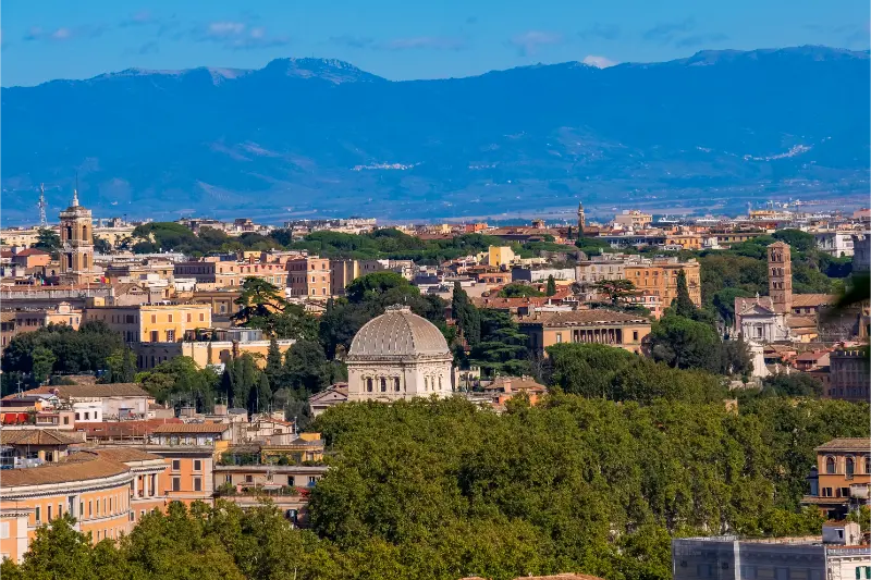Rome From Janiculum Viewpoint
