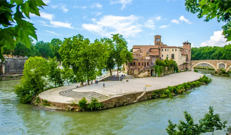 Tiber Island Rome